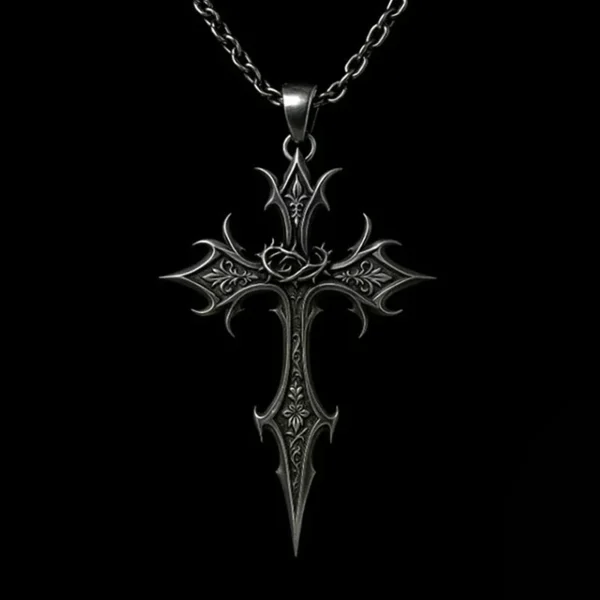 barbed cross